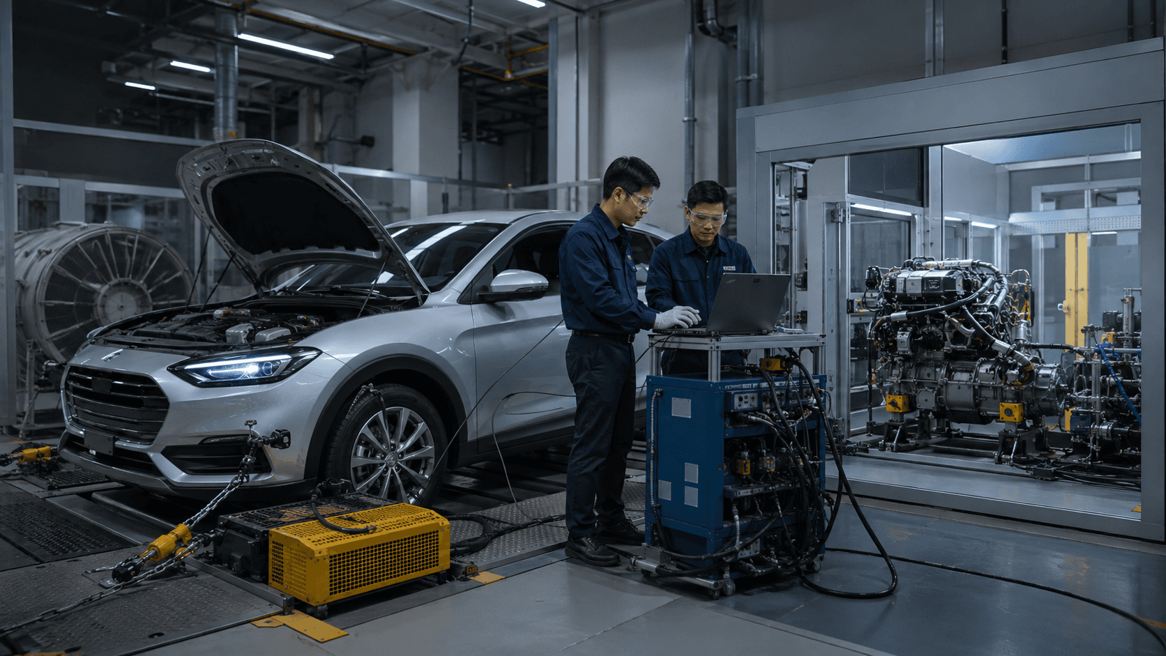Vehicle testing and research and development facility in Thailand