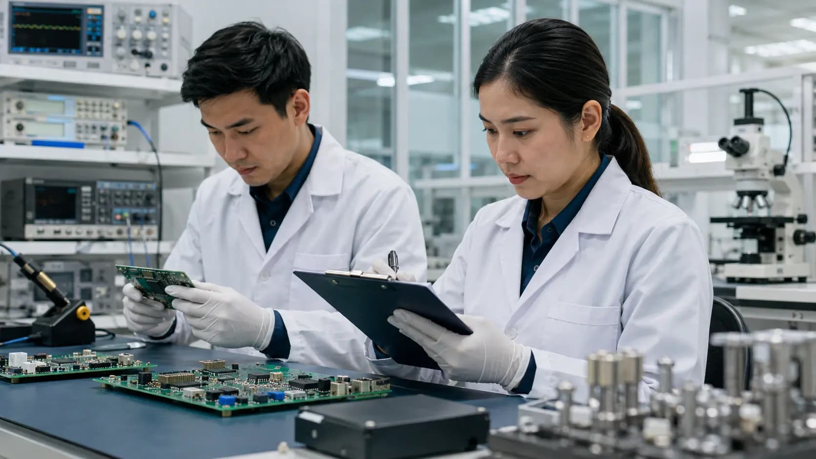 Electronics export quality control in Thailand