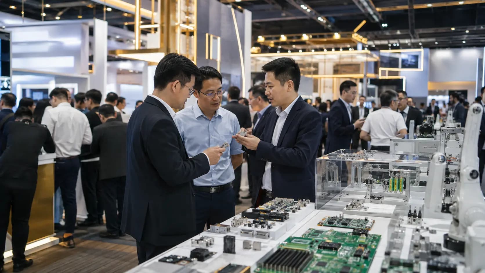 Electronics and semiconductor trade show in Thailand