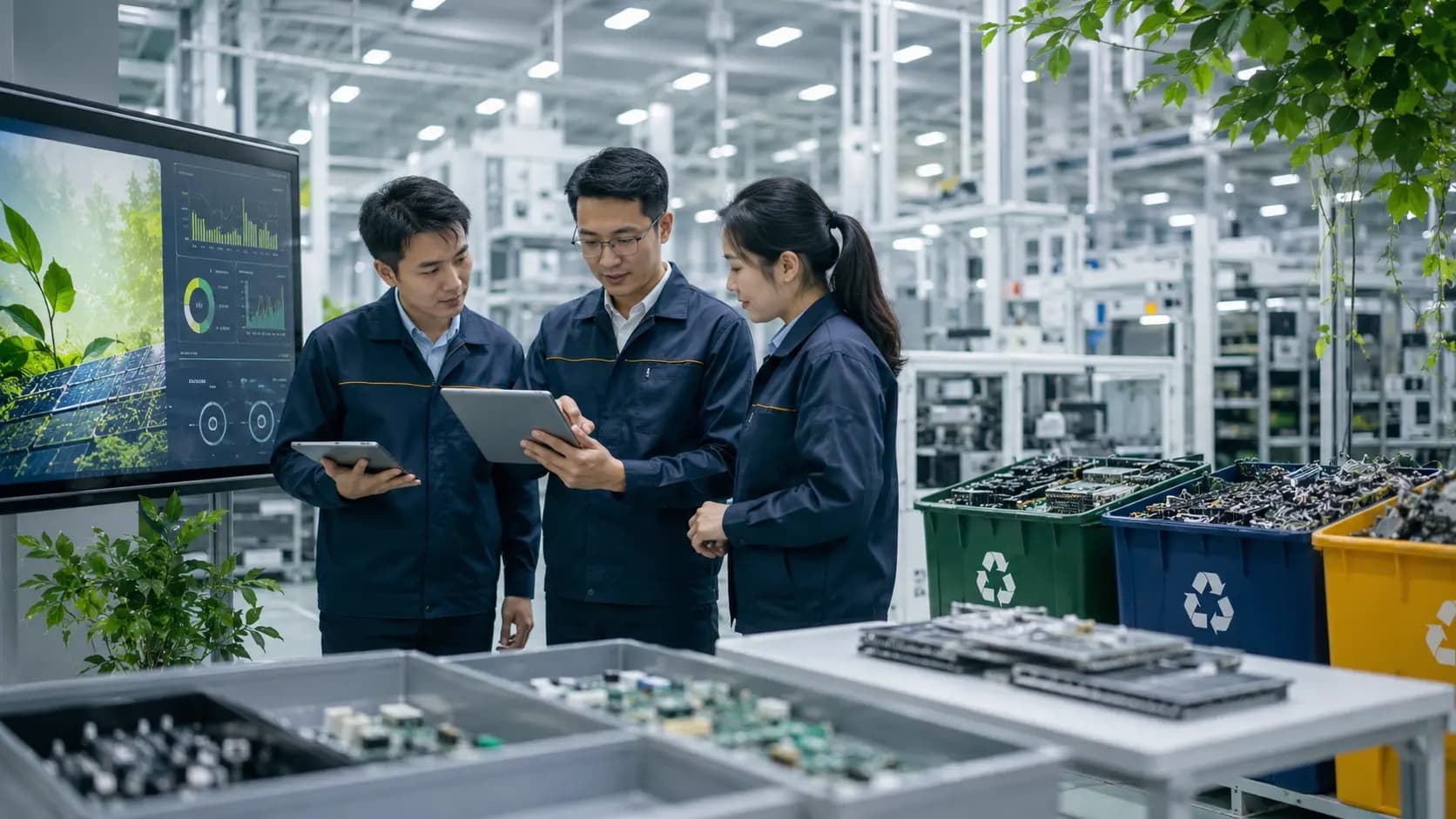 Sustainable electronics manufacturing in Thailand
