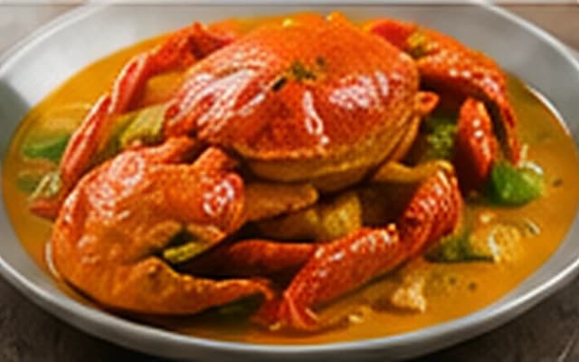 Thai crab curry