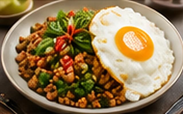 Pad Kra Pao stir-fried holy basil