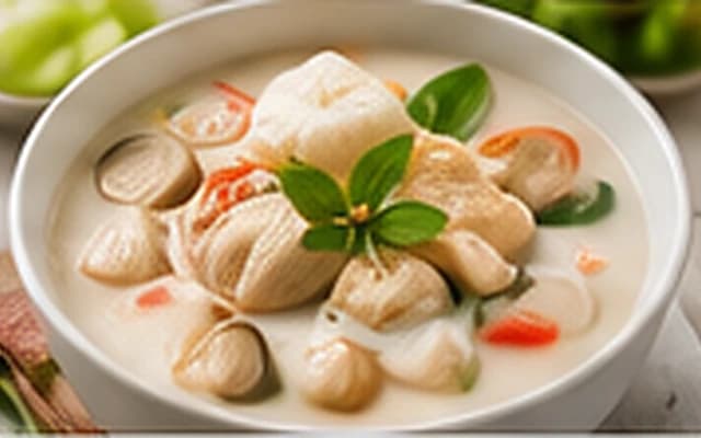 Tom Kha Gai coconut chicken soup