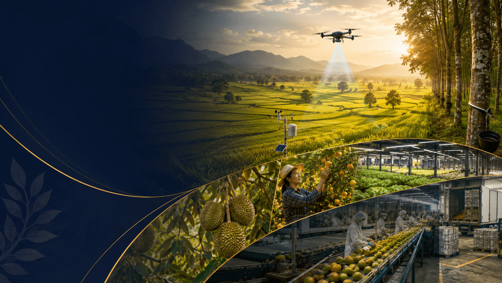 Thailand agricultural landscape