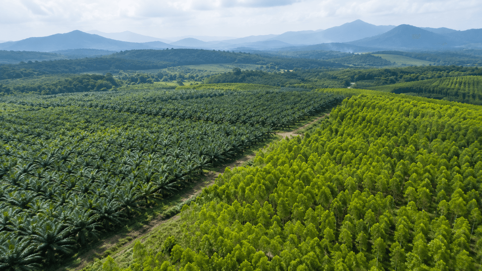 Rubber and specialty crop plantations in Southern Thailand