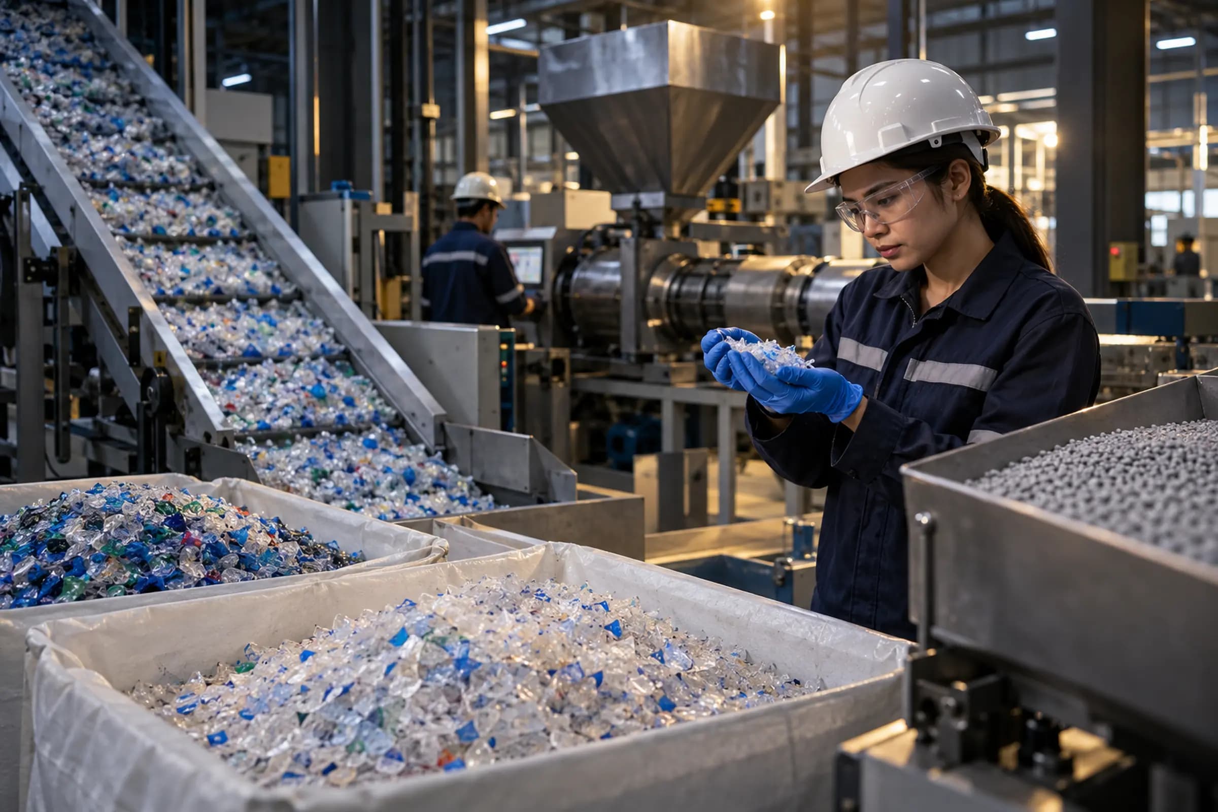 Plastics recycling and circular-materials operation in Thailand