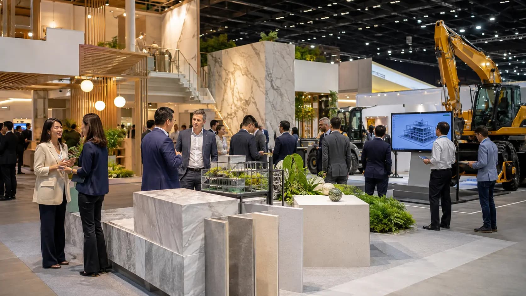 Construction trade show and professional event in Thailand