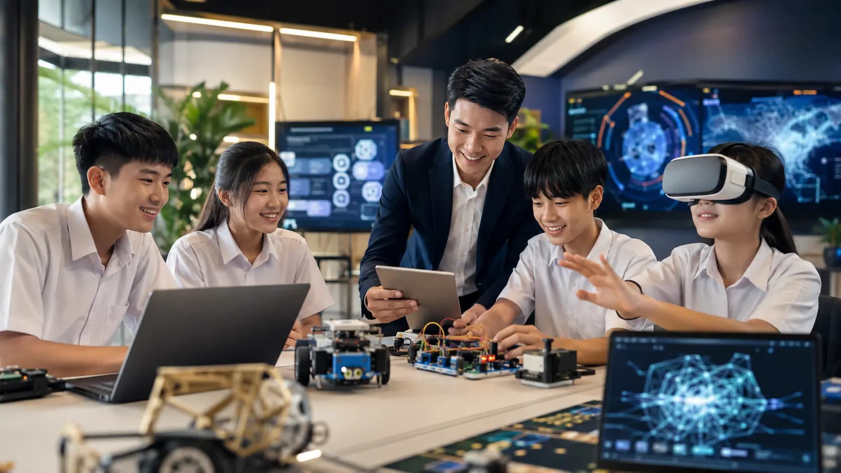 Digital, STEM and AI education technology in Thailand