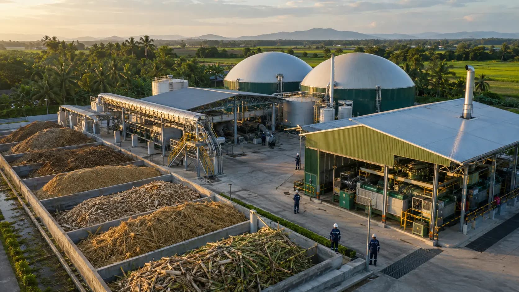 Biomass and biogas energy production in Thailand