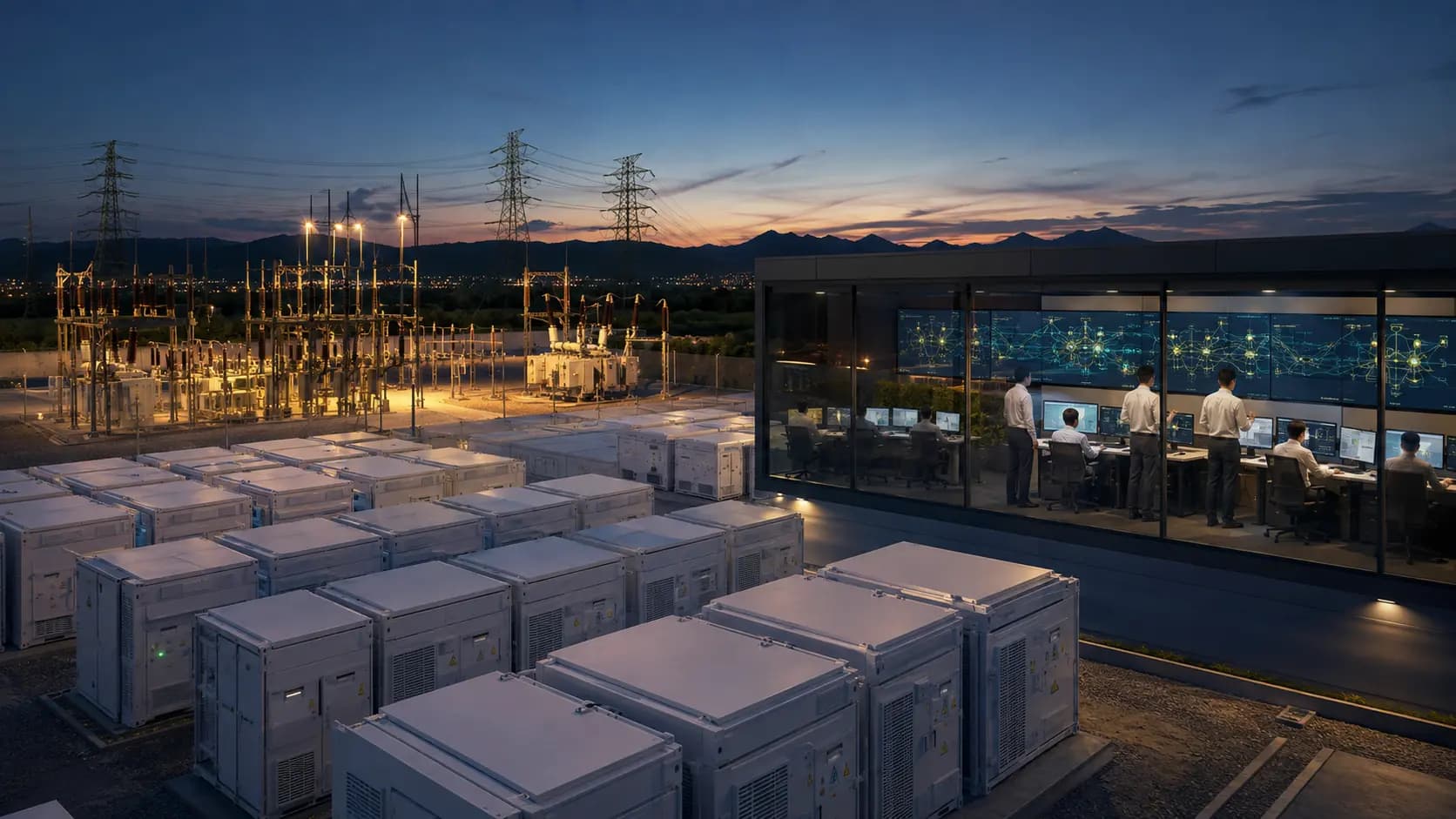 Grid infrastructure and battery storage systems in Thailand