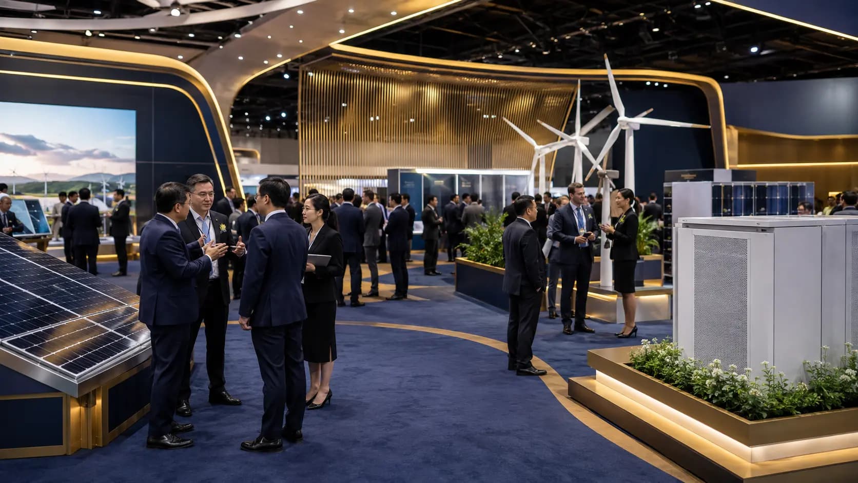 Investment and trade exhibition activity supporting Thailand's energy and renewable energy sector