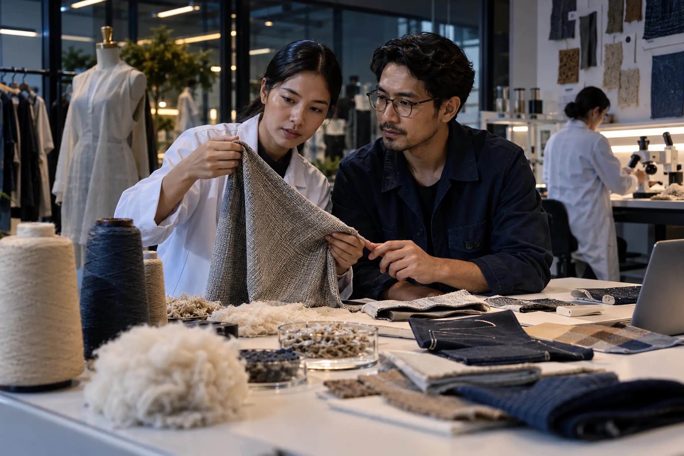 Responsible and circular materials used in Thai fashion production