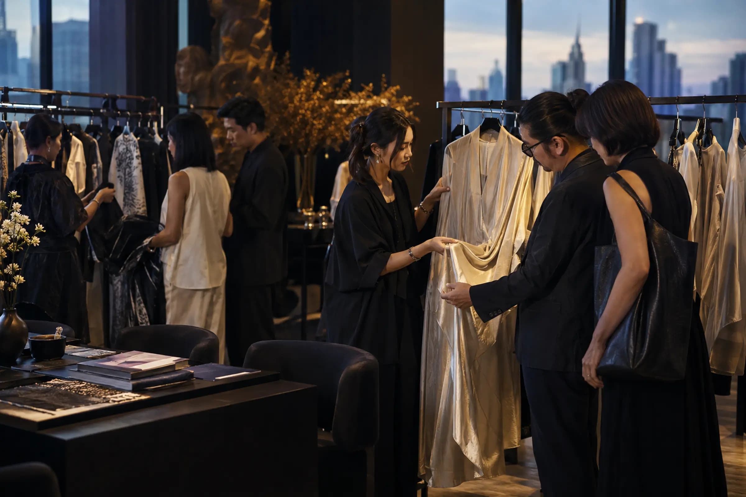 Thai fashion designer studio and brand showcase