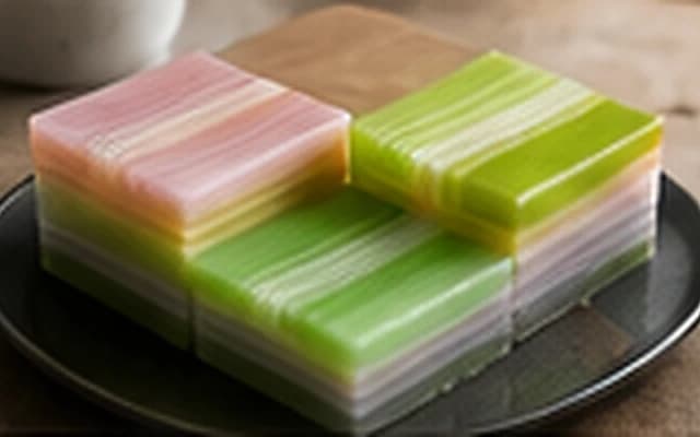 Khanom Chan layered dessert