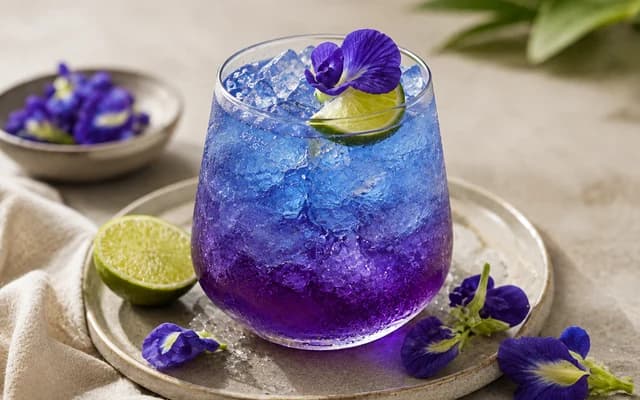 Butterfly-pea drink