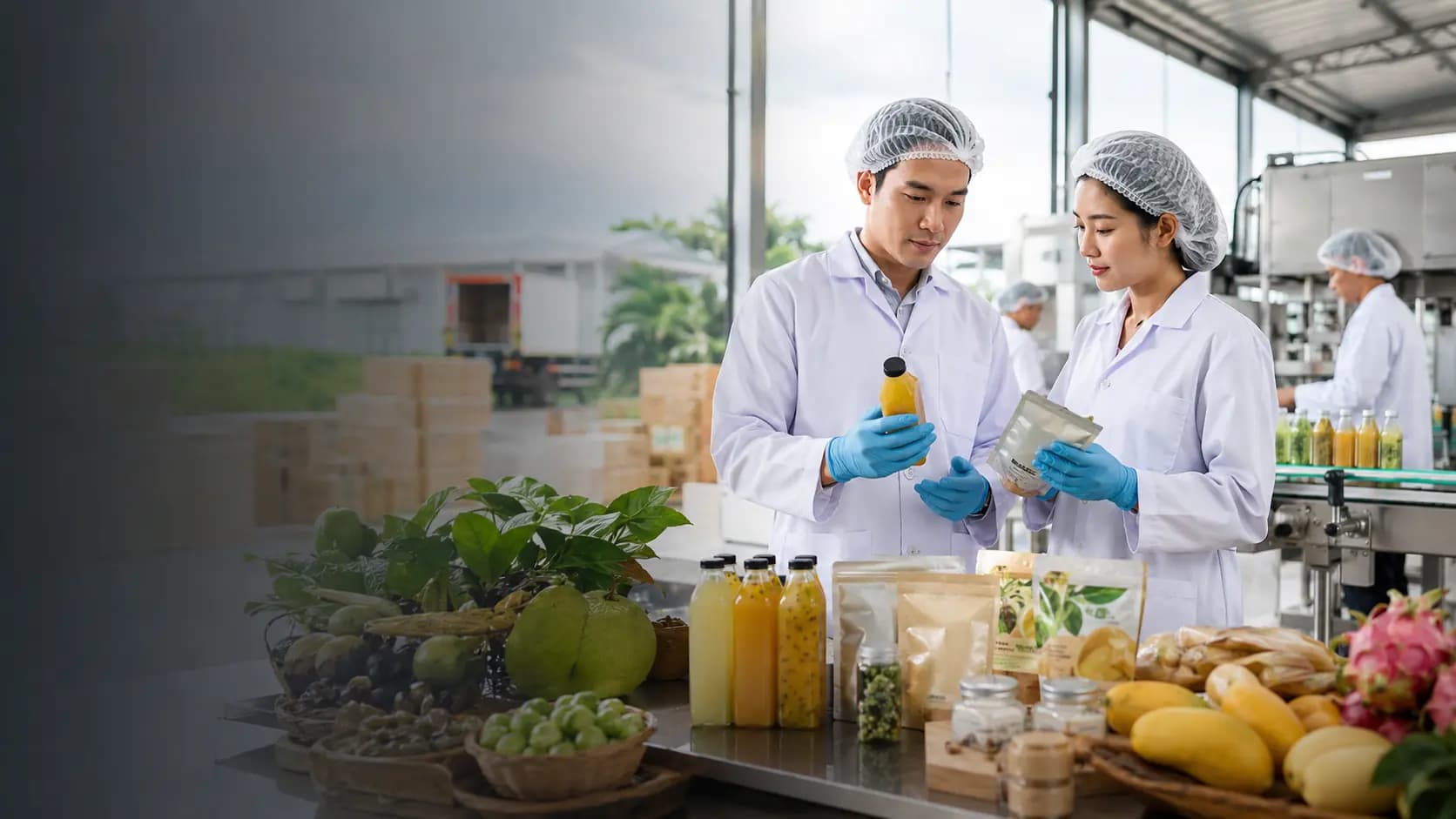 Thailand food and beverage production