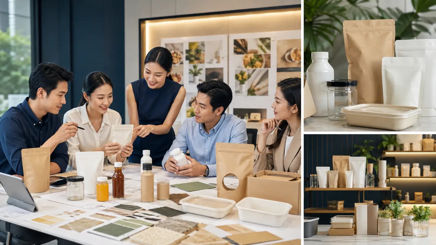 Private-label food packaging and production line in Thailand