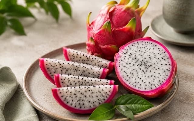 Fresh dragon fruit