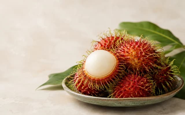 Fresh rambutan