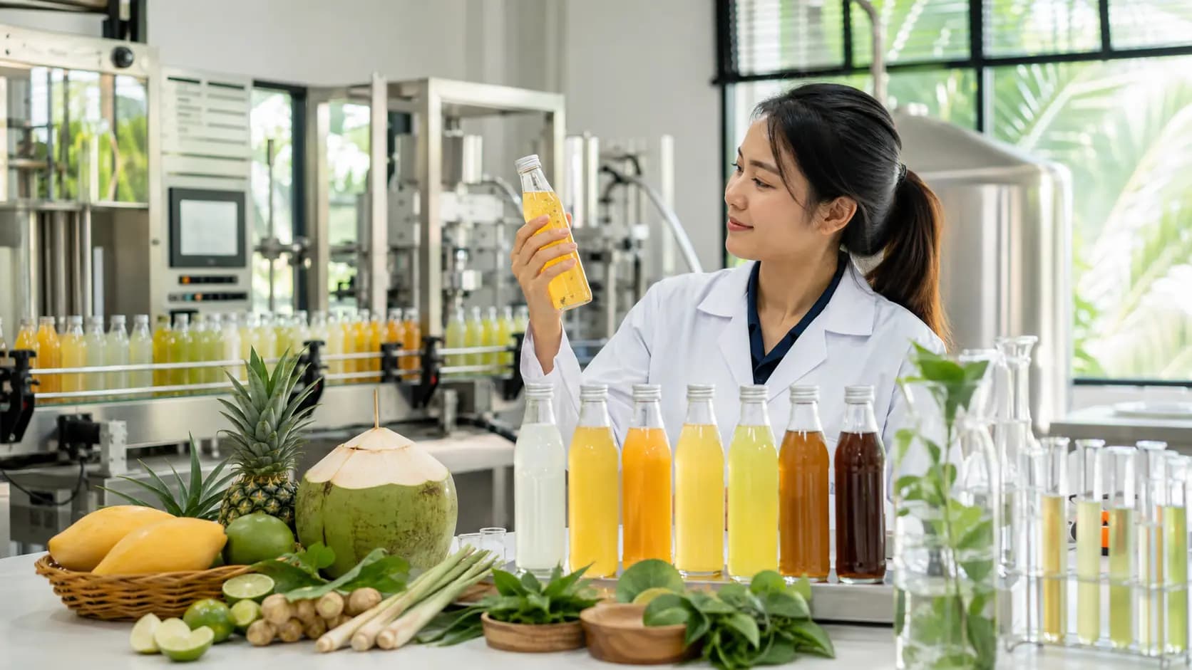 Non-Alcoholic Beverages manufactured and exported from Thailand