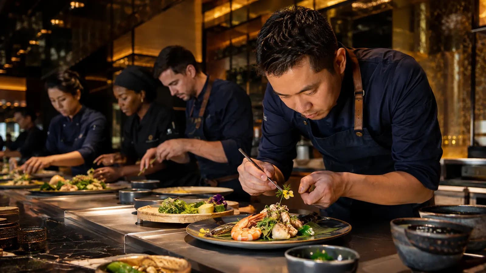 Contemporary Thai fine dining