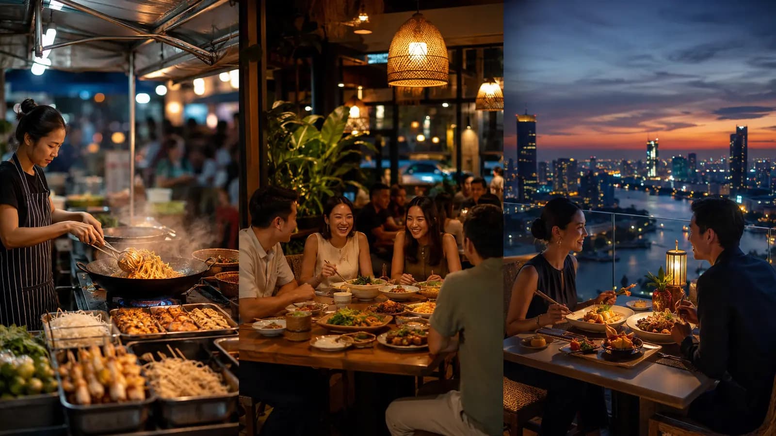 Restaurant discovery and dining in Thailand