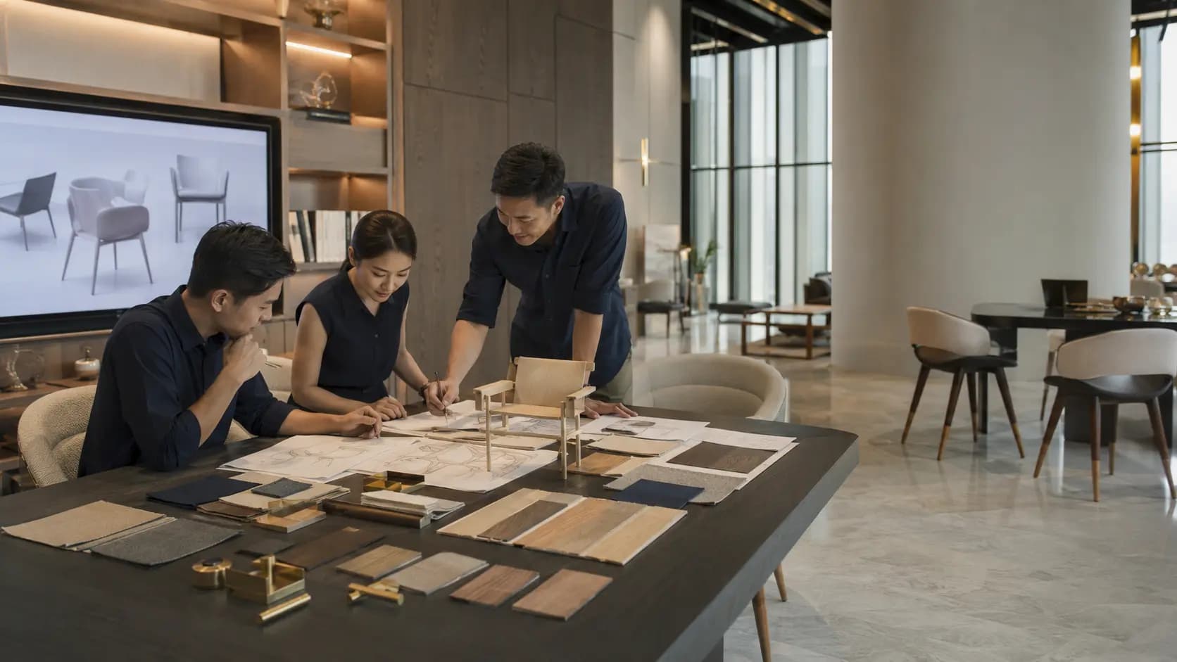 Furniture design, CAD and prototyping in Thailand