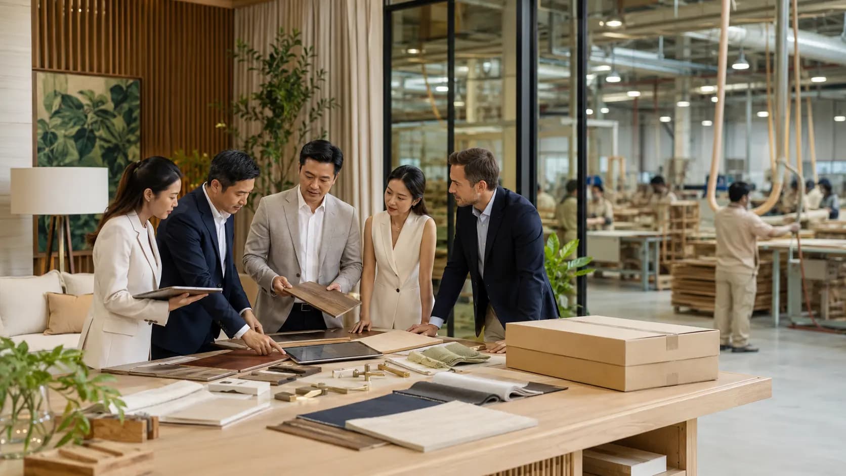 Furniture investment and trade in Thailand