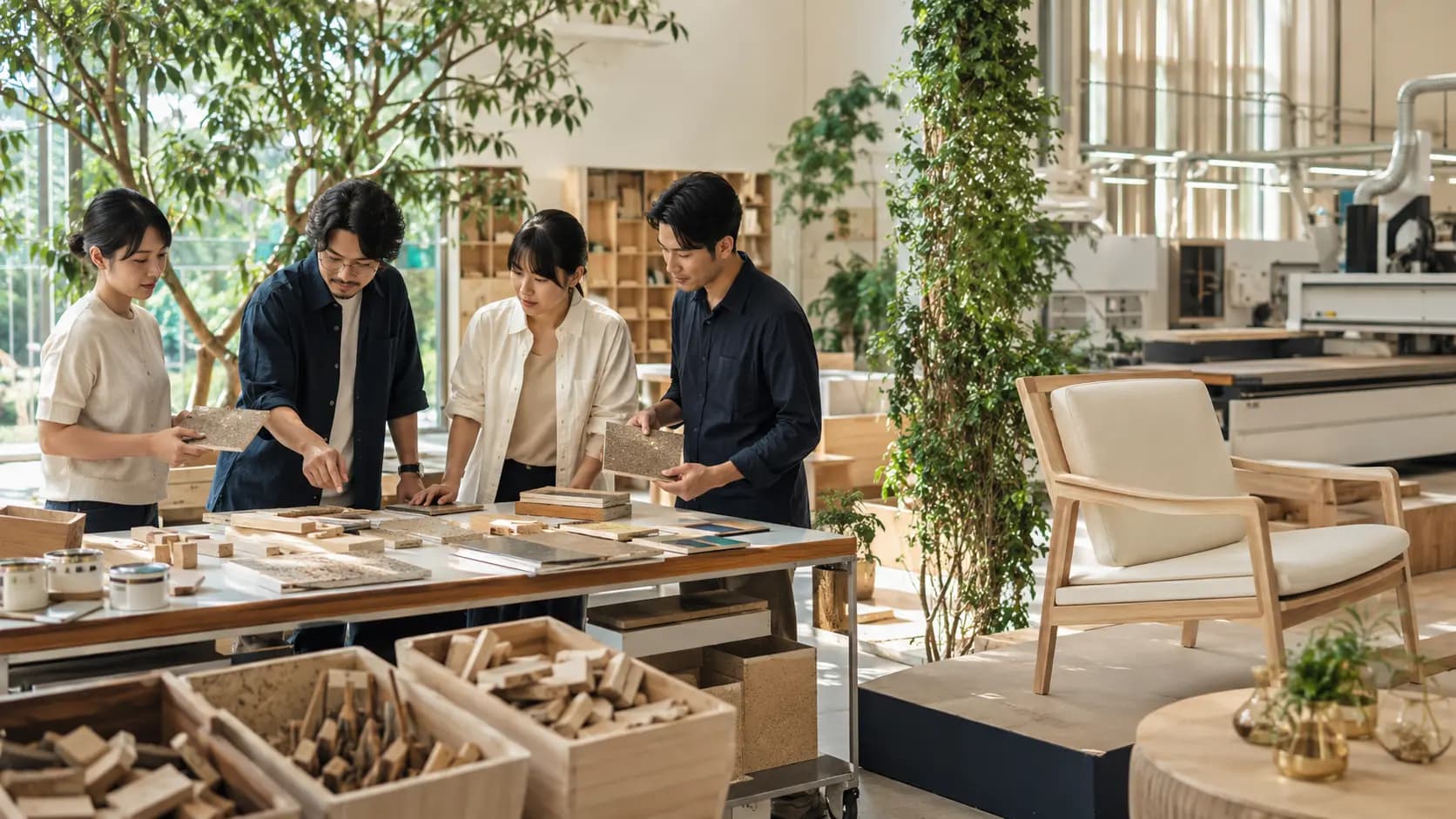 Sustainable and circular furniture production in Thailand