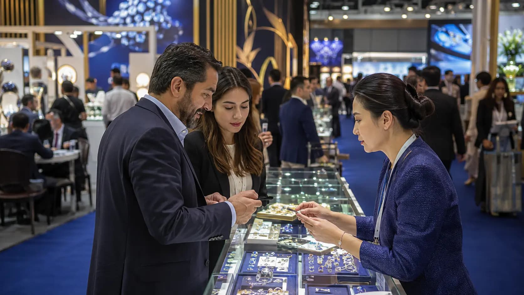 Bangkok Gems & Jewelry Fair trade exhibition in Thailand