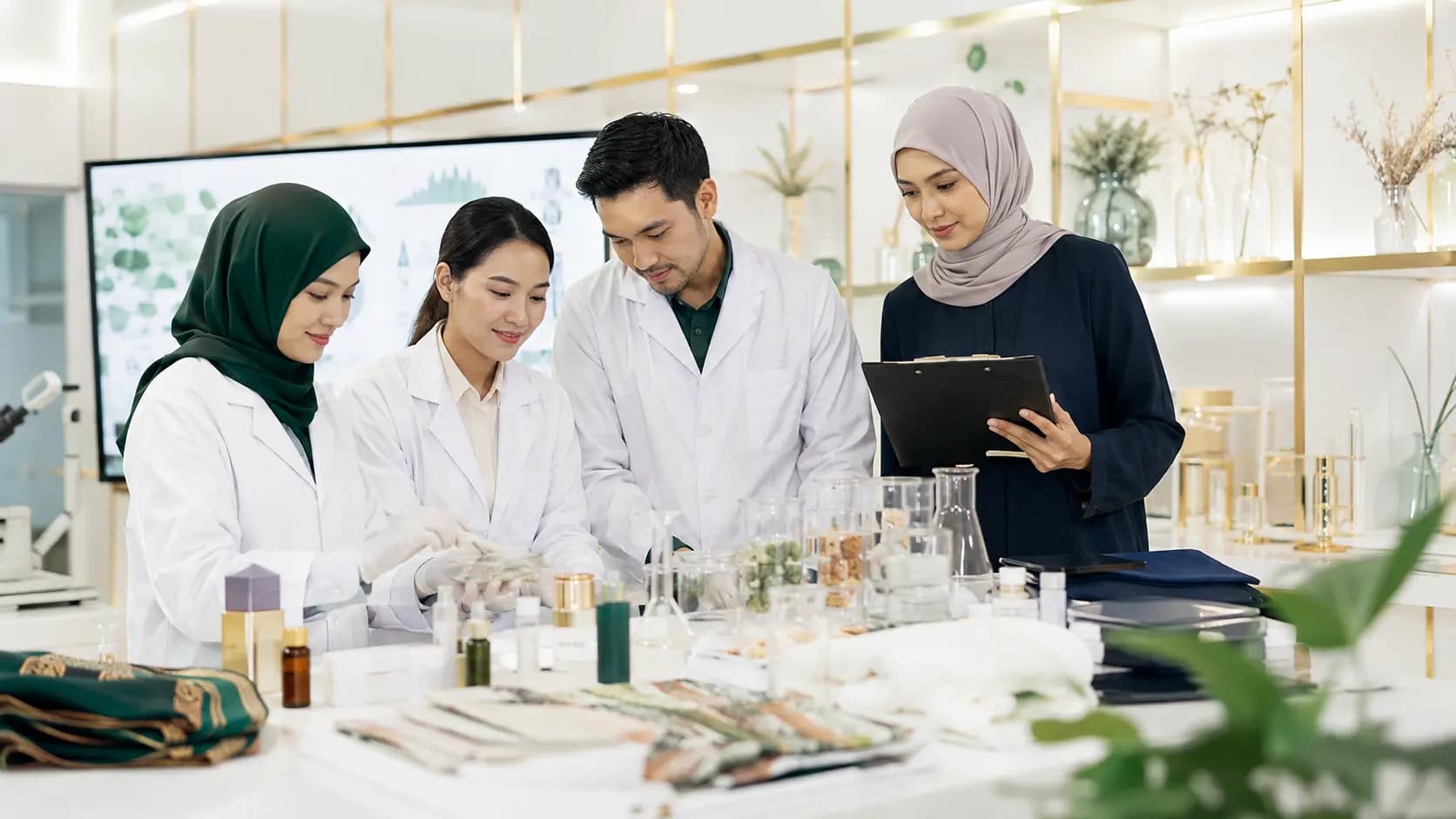 Halal certification, standards and scientific research institutions in Thailand.