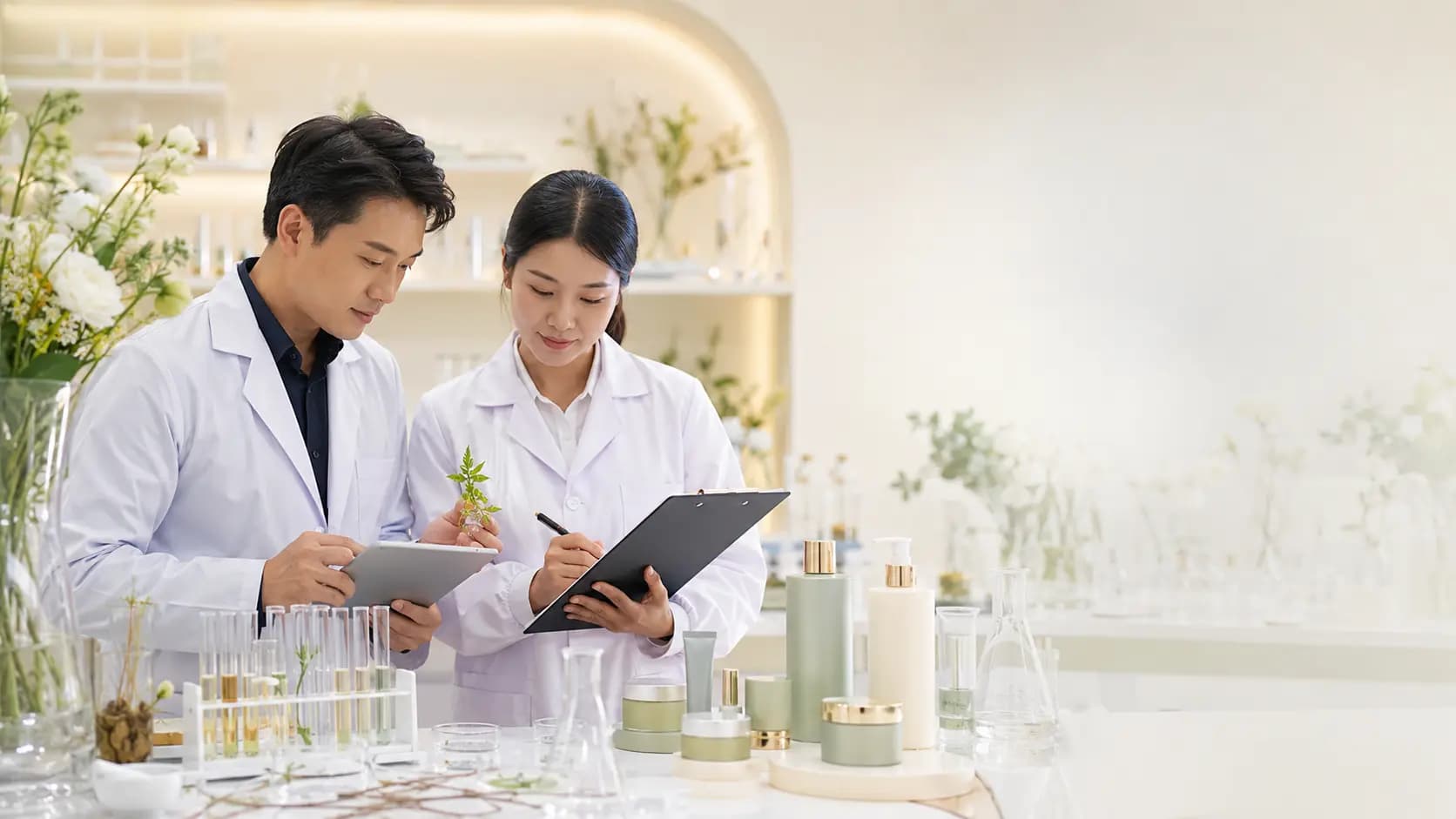 Halal-certified cosmetics and personal-care production in Thailand.