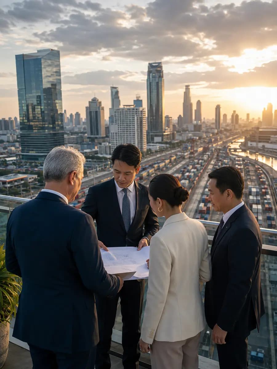International investors evaluating an opportunity in Thailand