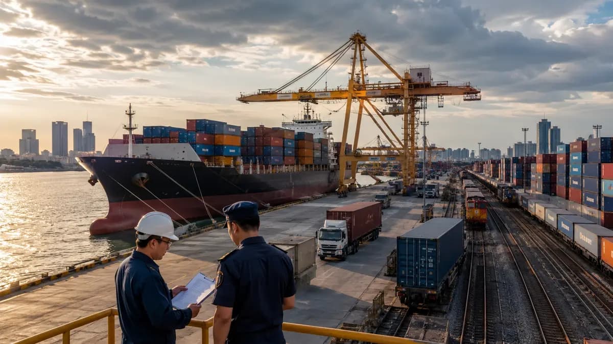 Thailand export and trade connectivity