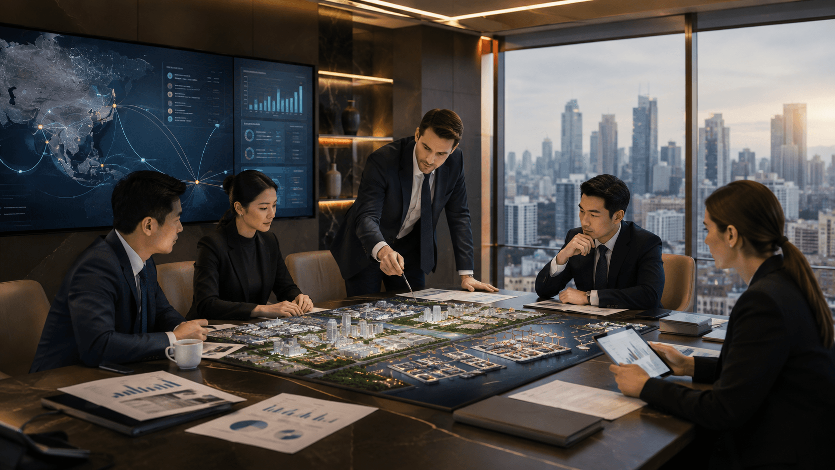 Representative T3 editorial visualization of Thailand's business and investment gateway