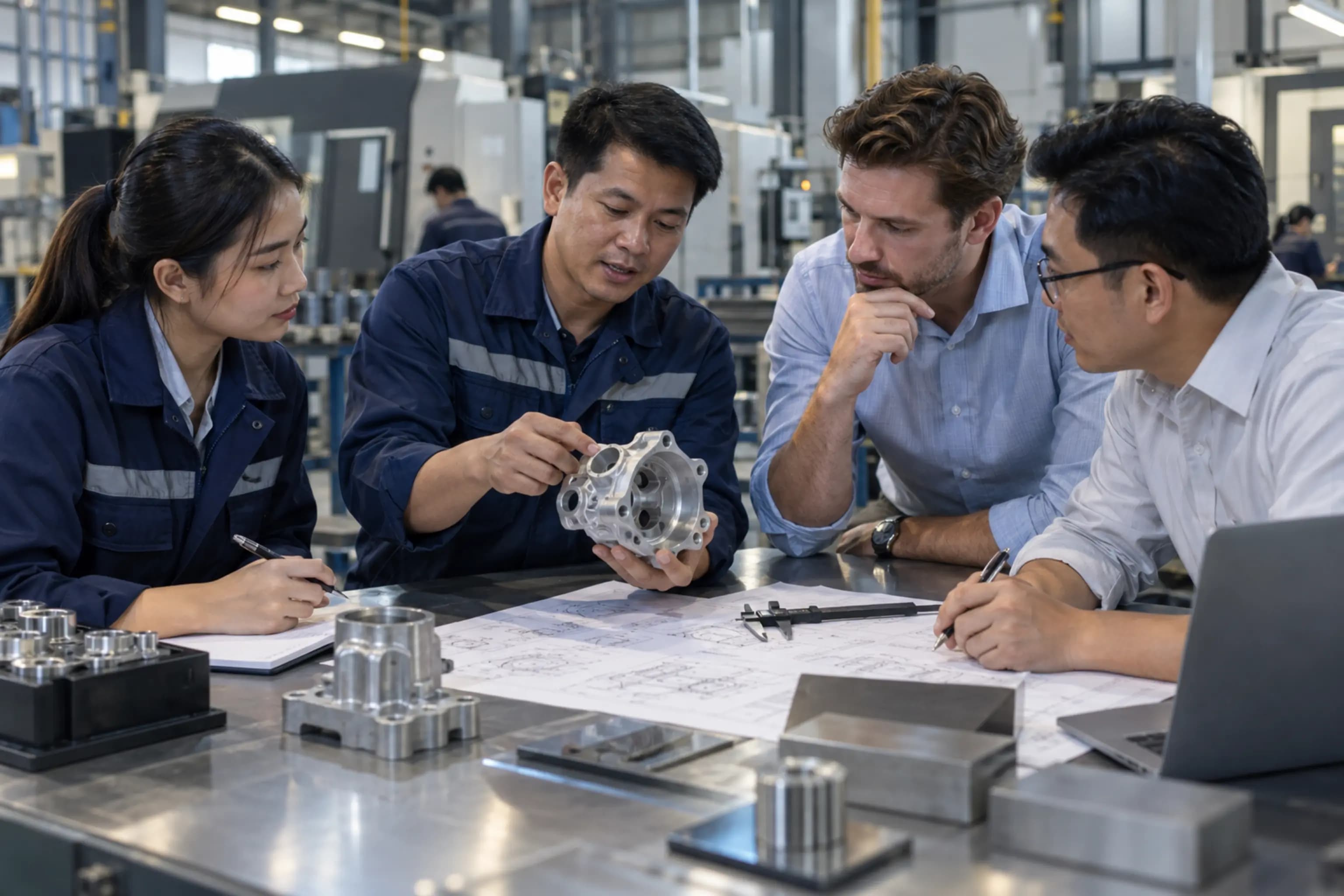 Manufacturing partnership discussion in Thailand