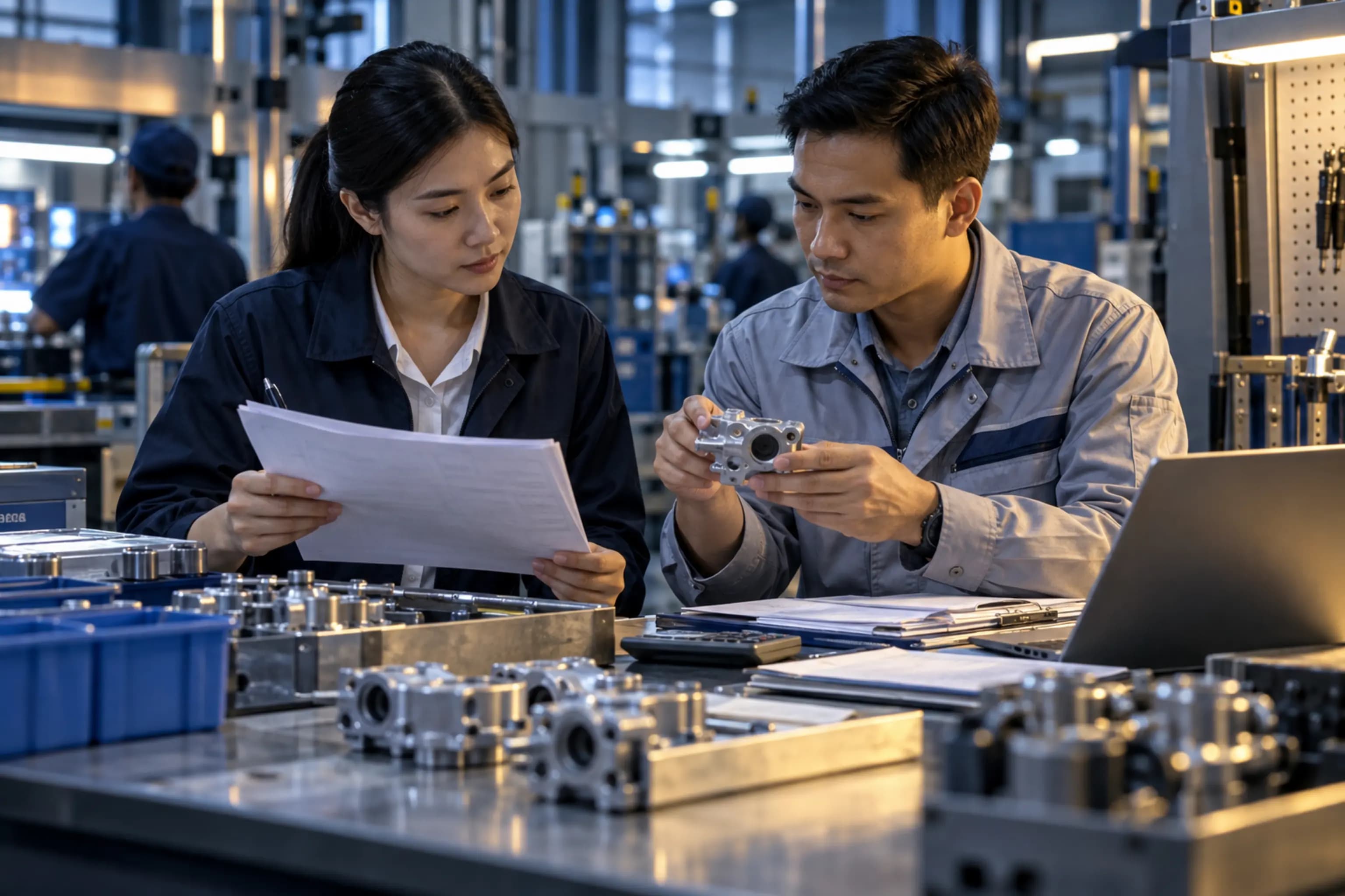 Customs and origin documentation for exported manufactured goods