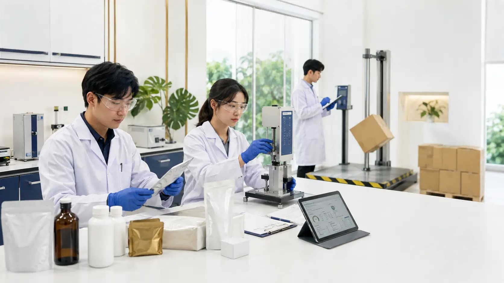 Packaging quality and safety testing in Thailand
