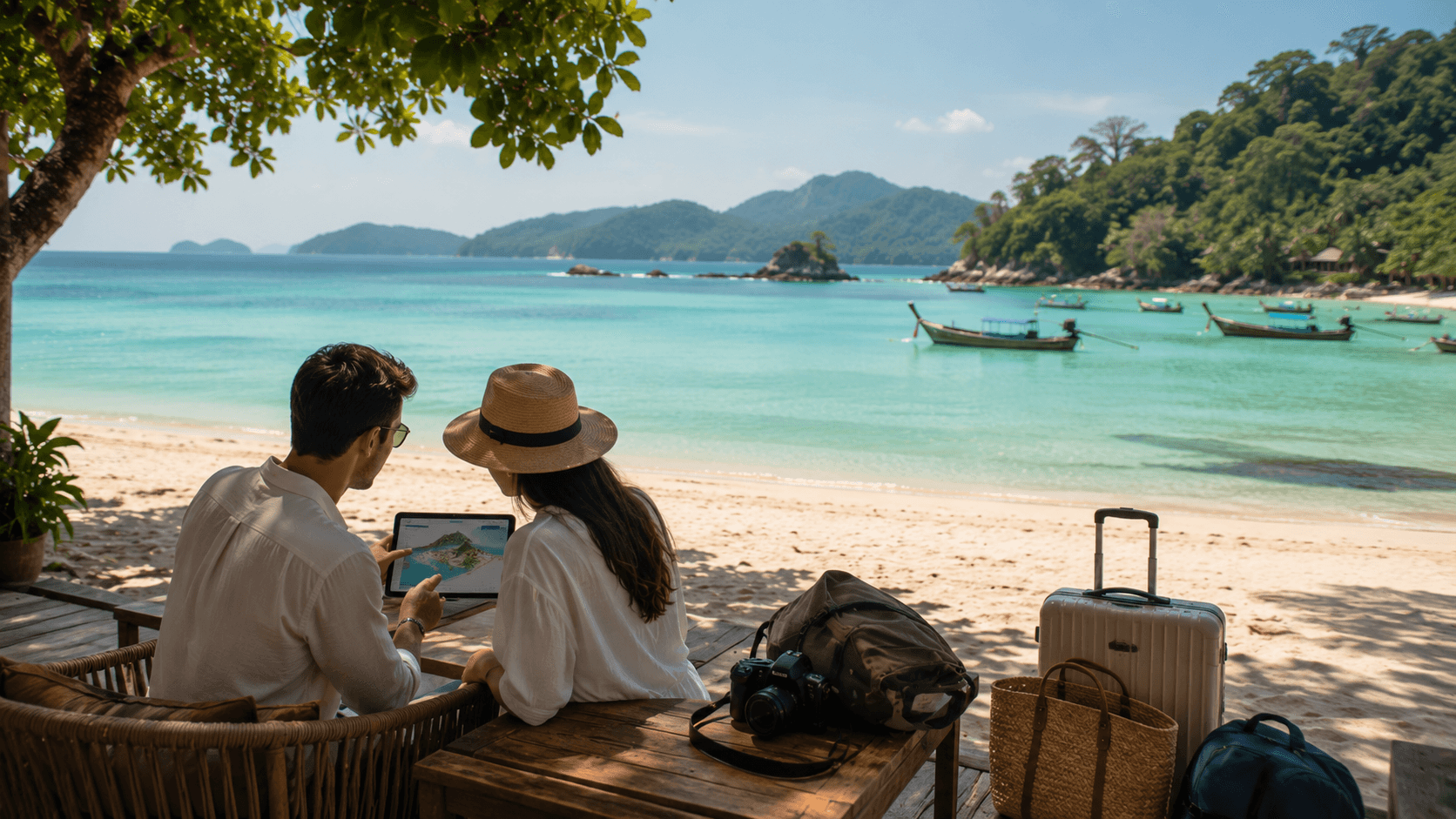 A traveler planning a responsible visit to the remote island of Koh Lipe.