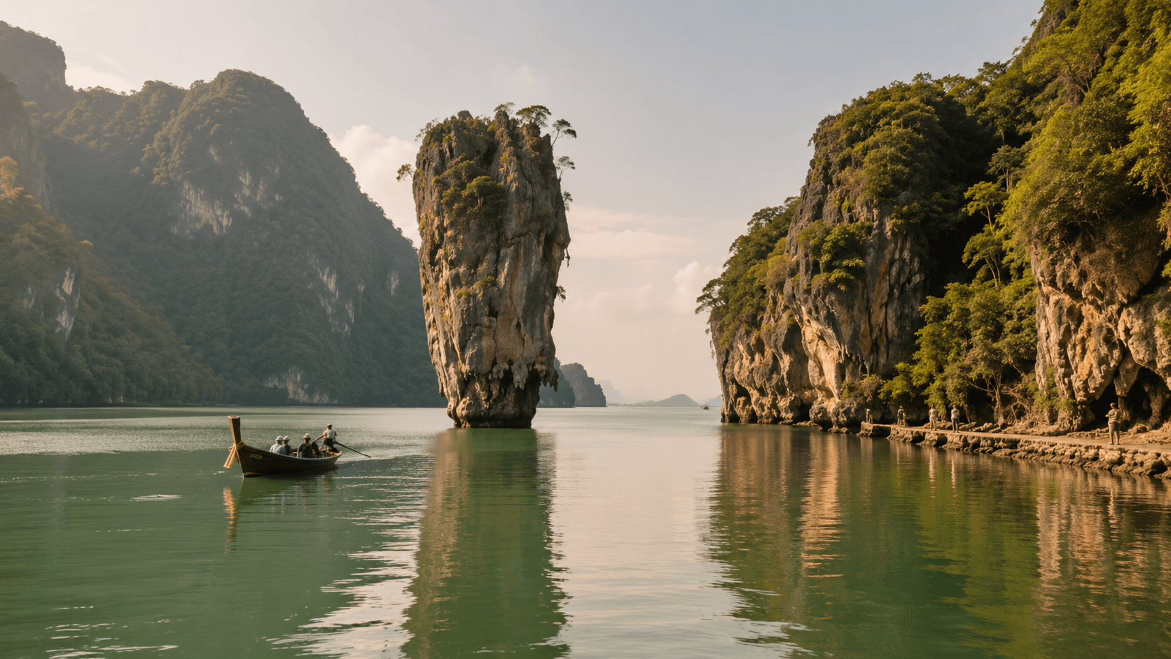 A marina view used for planning boat transfers around Phuket.
