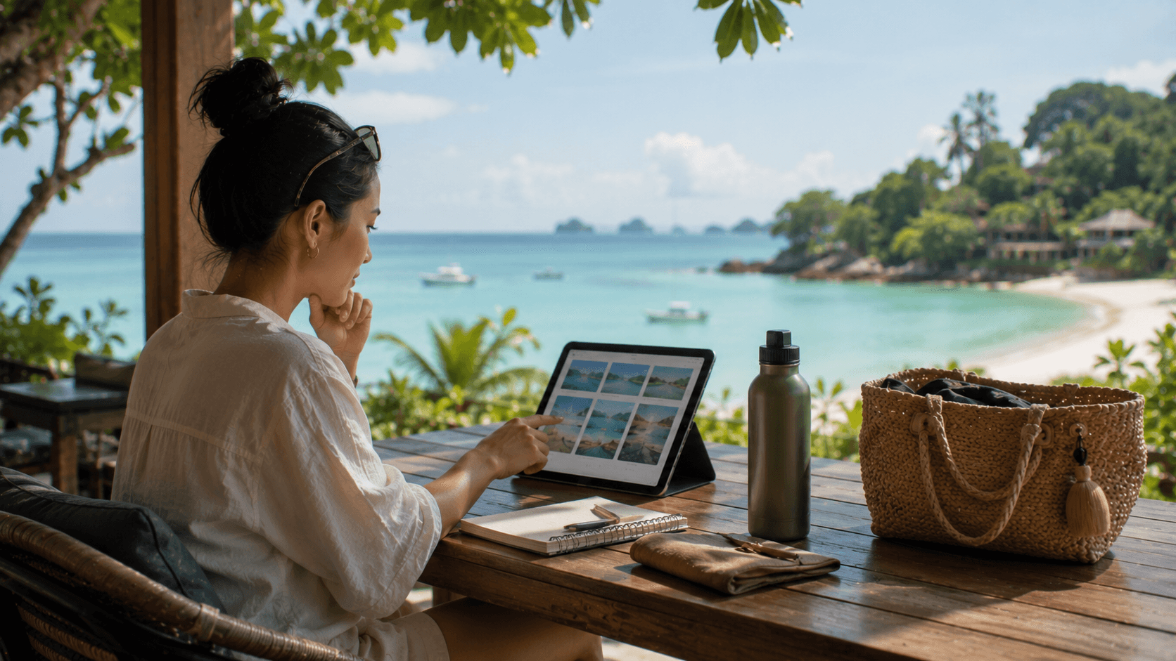 A solo traveler planning an independent island itinerary.