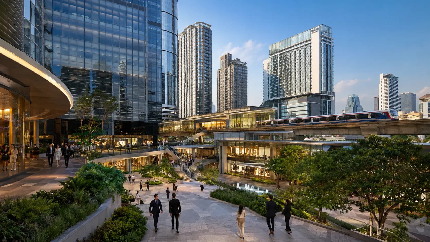 Mixed-use commercial property in Bangkok
