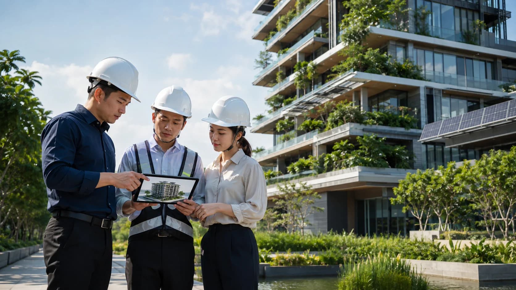 Sustainable smart building in Thailand