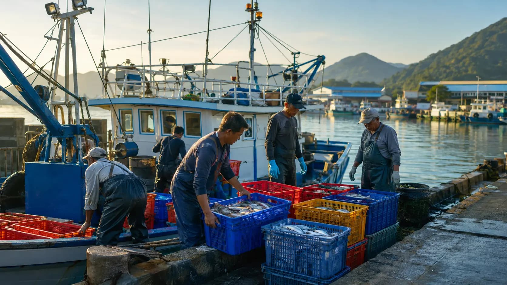 Responsible wild-catch fishing operations in Thai waters