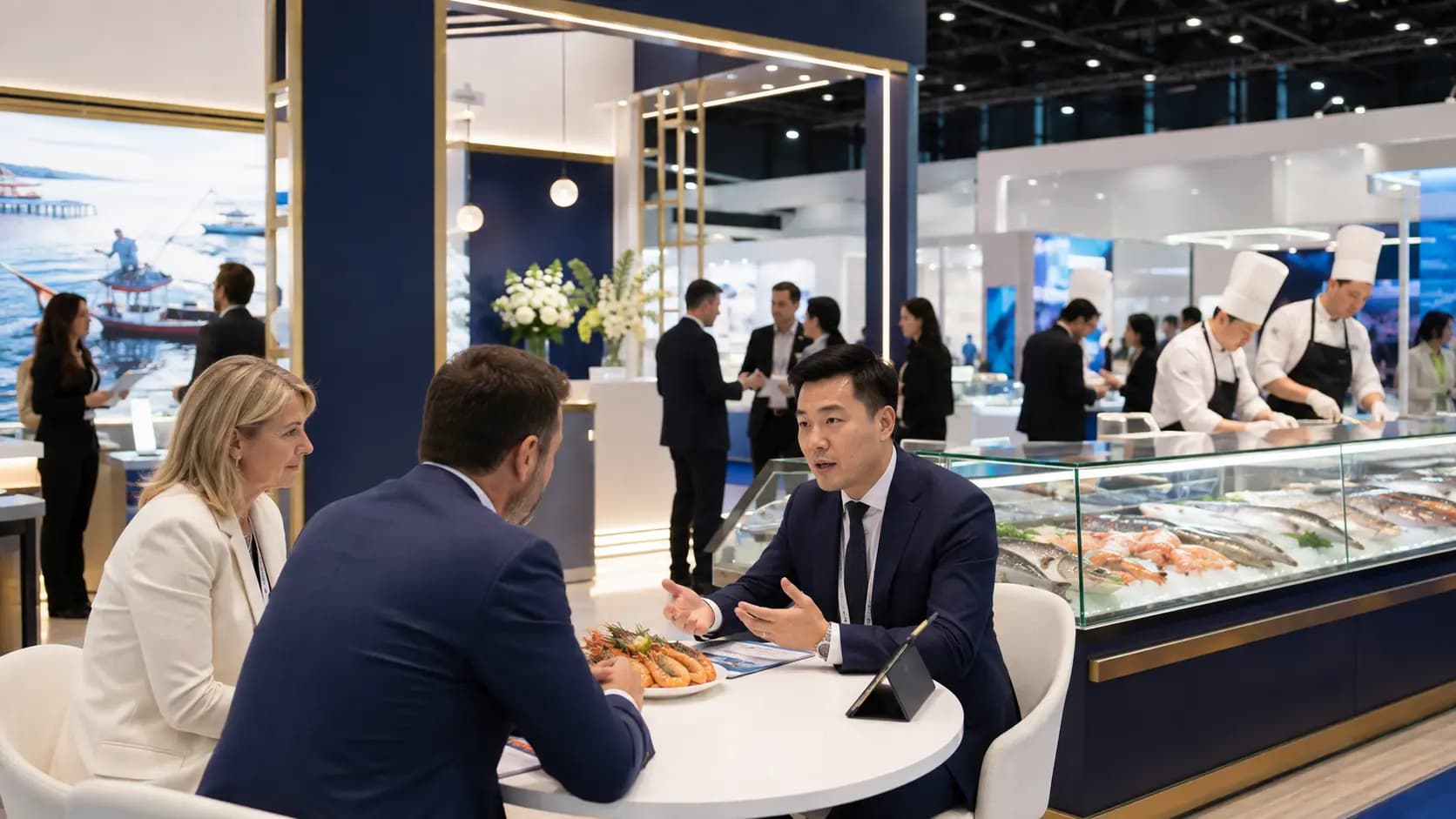 Thai seafood industry trade exhibition and international buyer engagement