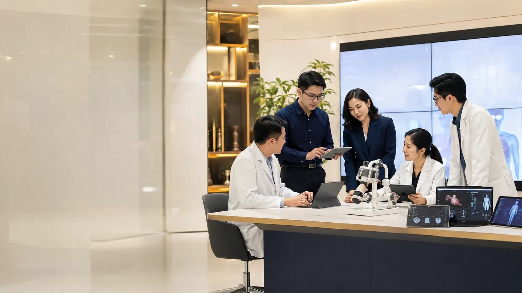 Healthcare and wellness technology innovation in a Thai clinical setting.