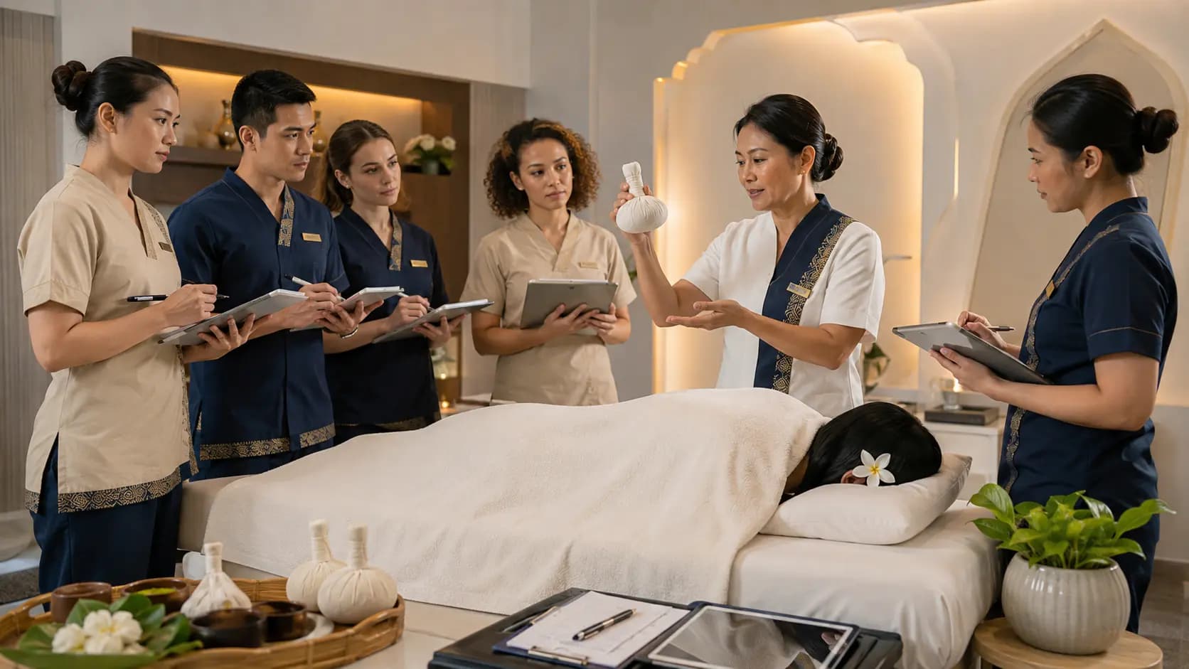 Professional training and standards for Thailand's spa and wellness workforce.