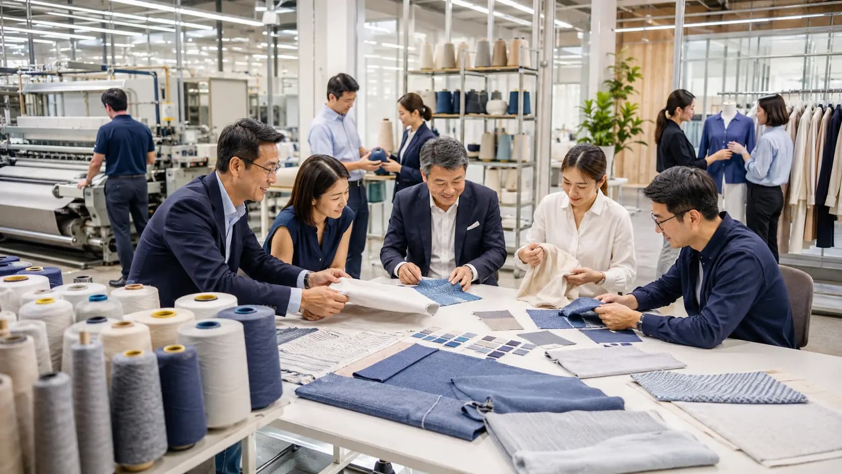 Key textile and apparel industry players and manufacturing facilities in Thailand.