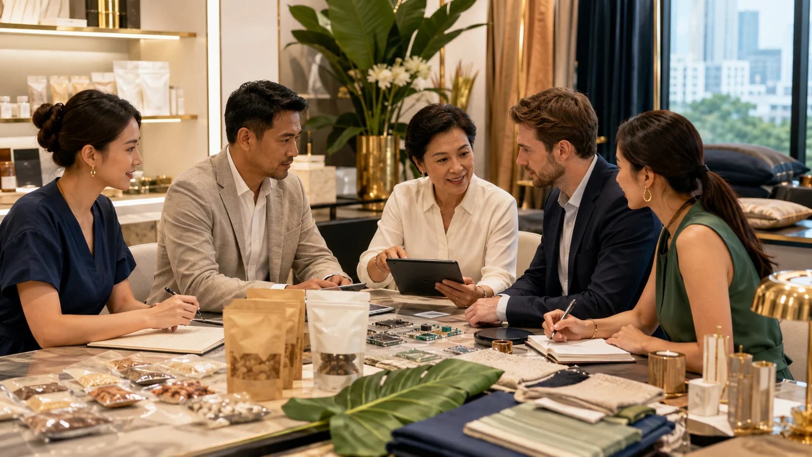 Buyer and supplier matching for Thailand trade services