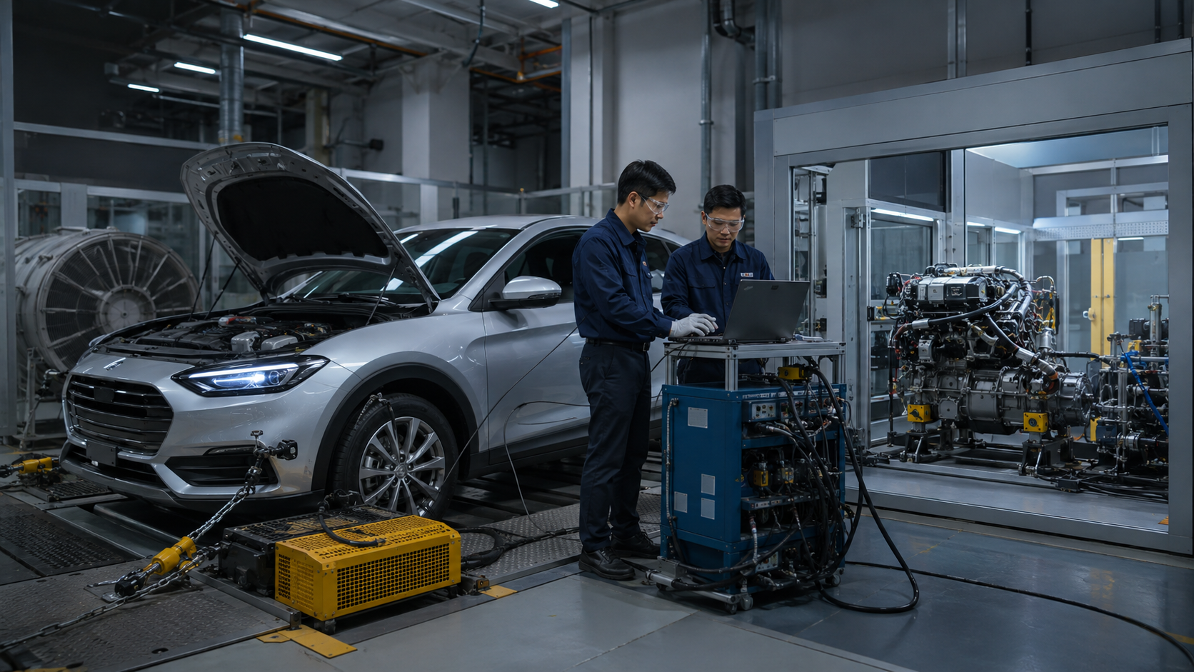 Vehicle testing and research and development facility in Thailand